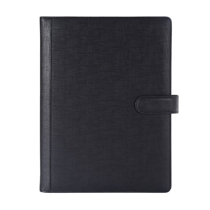 Multi-functional A4 cloth-like leather magnetic buckle loose-leaf folder contract folder business office information manager folder