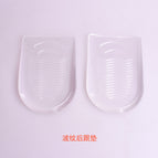 Corrugated heel pad (hardcover)