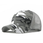 Jungle gray camouflage / Adjustable fit 56-59cm head circumference