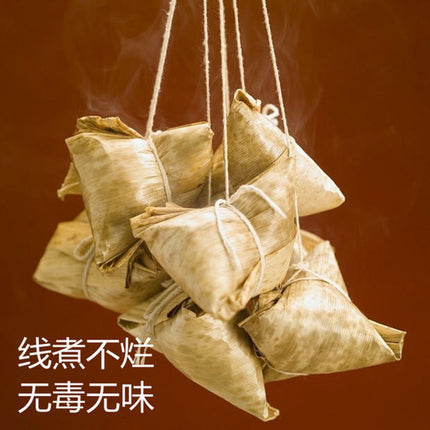 Bleached Synthetic Cotton Rope for Hanging Sausages, Tying Pork Trotters, Cotton Thread for Rice Dumplings, String for File Bags, Round Rope