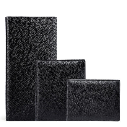 New anti-theft brush men's top layer cowhide wholesale vertical horizontal short men's satchel large capacity wholesale