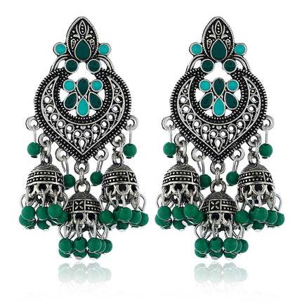 Carefully Selected Cross-Border Jewelry, European and American Fashion Tassel Earrings, Bohemian Alloy Personalized Ear Studs, Earrings, and Ear Accessories for Women