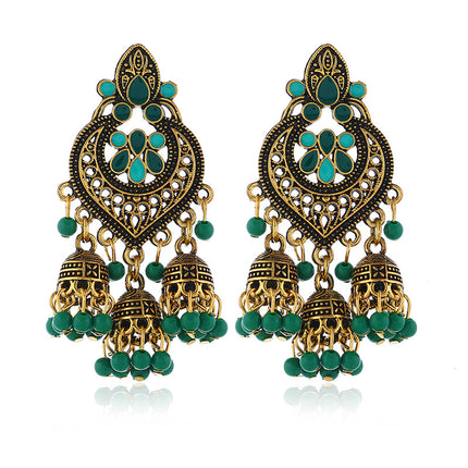 Carefully Selected Cross-Border Jewelry, European and American Fashion Tassel Earrings, Bohemian Alloy Personalized Ear Studs, Earrings, and Ear Accessories for Women