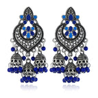 Sapphire Blue ancient silver