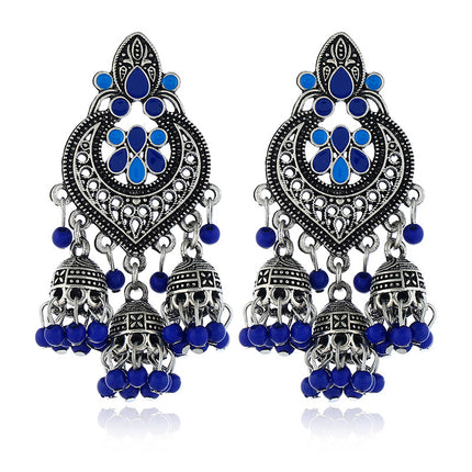 Carefully Selected Cross-Border Jewelry, European and American Fashion Tassel Earrings, Bohemian Alloy Personalized Ear Studs, Earrings, and Ear Accessories for Women