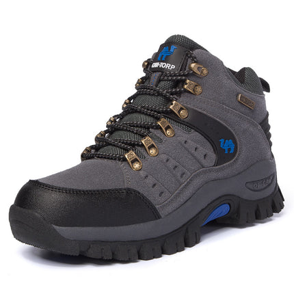Outdoor High Top Hiking Shoes Hiking Shoes Waterproof Sneakers
