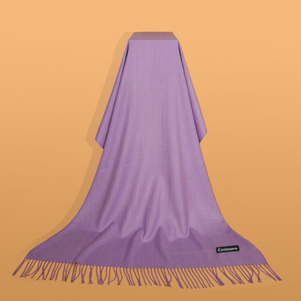 Ruifeng autumn and winter cashmere plain color men and women monochrome tassel warm shawl scarf factory delivery