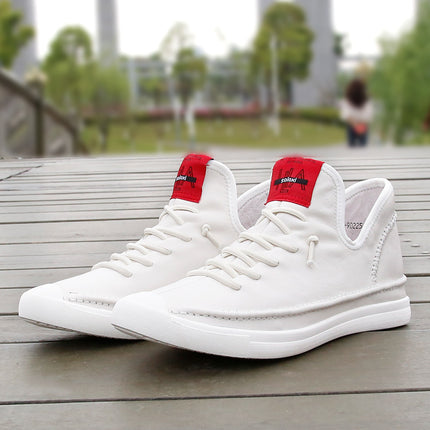 Men's shoes spring new white shoes Men's Fashion Trend Board shoes Joker casual shoes a generation of hair