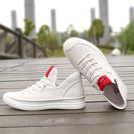 Men's shoes spring new white shoes Men's Fashion Trend Board shoes Joker casual shoes a generation of hair