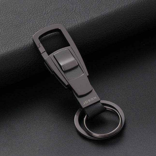 Jobon Chinese Bag Manufacturer Keychain Wholesale Men's and Women's Car Keychain Pendant Couple Creative Gift