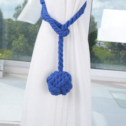 Curtain Strap Strap Hanging Ball Hand-woven Pastoral Lanyard Curtain Buckle Curtain Strap Accessories