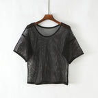 Black blouse / L