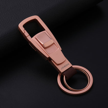 Jobon Chinese Bag Manufacturer Keychain Wholesale Men's and Women's Car Keychain Pendant Couple Creative Gift