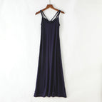 Navy Blue Skirt / L