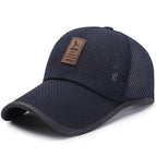 Mesh-navy blue (buckle adjustment) / Adjustable fit 56-60cm head circumference