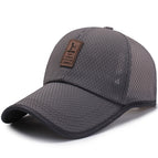 Mesh style-dark gray (buckle adjustment) / Adjustable fit 56-60cm head circumference
