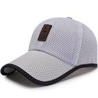 Mesh style-white (buckle adjustment) / Adjustable fit 56-60cm head circumference