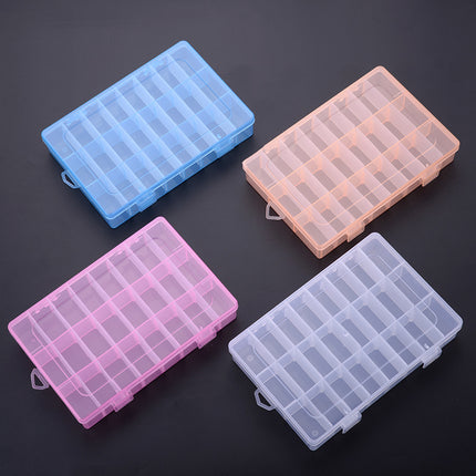 Building Blocks Parts Plastic Storage Box Children's Toys Building Blocks Granular Parts Storage Table Large Medium Small Plastic Box