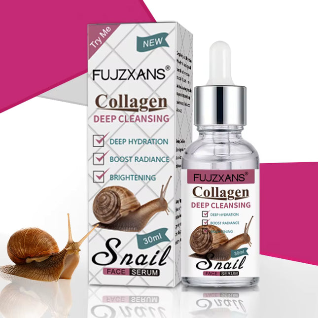 !!!VIRAL!!! Snail Collagen Serum Niacinamide + Hyaluronic Acid Anti-Aging 30ml / Sérum Collagène Escargot Niacinamide + Acide Hyaluronique Anti-Âge 30ml