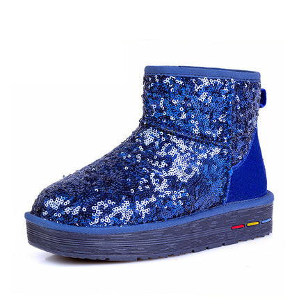 Women's Snow Boots 2026 Winter New Style Short Casual Versatile Warm Cotton Shoes Manufacturer Direct Shipping