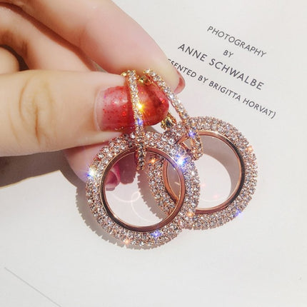 Simple and Elegant Earrings That Make the Face Look Slimmer, Round Shape, New Fashion Earrings for Women, Korean Trendy and Exquisite, Slimming Effect