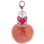 Red and blue + coffee fur ball