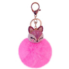 Pink + pink fur ball
