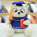 18cm0.09kg / White blue clothes