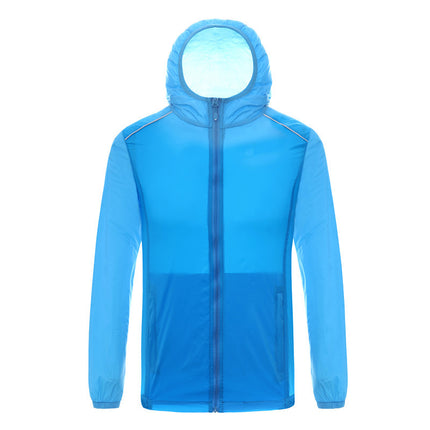Wholesale new sunscreen clothing women's ultra-thin outdoor skin clothing men's anti-ultraviolet skin trench coat sunscreen clothing