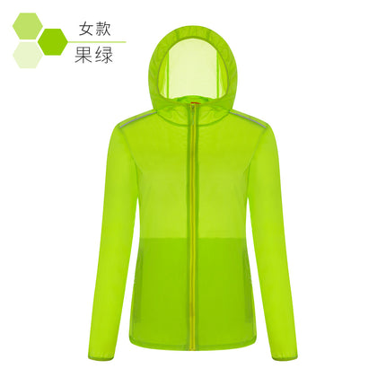 Wholesale new sunscreen clothing women's ultra-thin outdoor skin clothing men's anti-ultraviolet skin trench coat sunscreen clothing