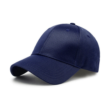 Hat Men's Summer All-match Sunscreen Sun Hat Men's and Women's Trendy Mesh Baseball Cap Summer Cool Lightweight Breathable Cap