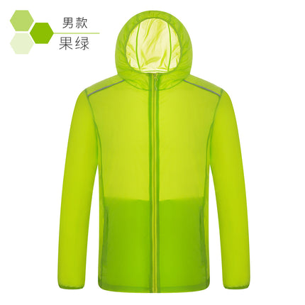 Wholesale new sunscreen clothing women's ultra-thin outdoor skin clothing men's anti-ultraviolet skin trench coat sunscreen clothing