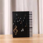 Piano keys 50 pages (front and back 100)