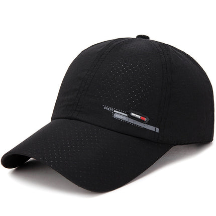 Men and women Korean quick-drying hat outdoor sports baseball cap summer sun hat breathable fishing cap net cap wholesale