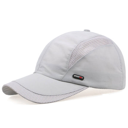 Men and women Korean quick-drying hat outdoor sports baseball cap summer sun hat breathable fishing cap net cap wholesale