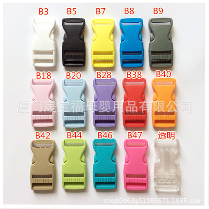 25mm Colorful Buckle Plastic Buckle Safety Buckle Buckle Carabiner Buckle Luggage Accessories Buckle
