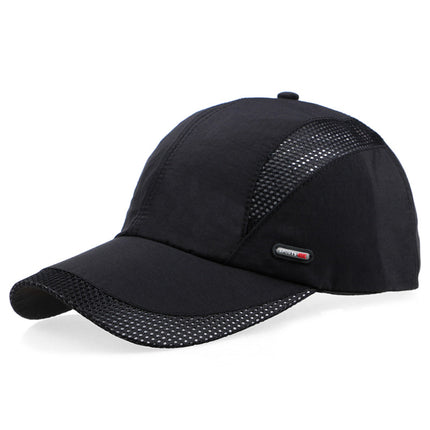 Men and women Korean quick-drying hat outdoor sports baseball cap summer sun hat breathable fishing cap net cap wholesale
