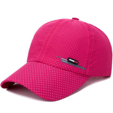 Men and women Korean quick-drying hat outdoor sports baseball cap summer sun hat breathable fishing cap net cap wholesale