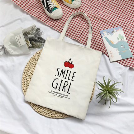 2021 Fashion Shoulder Bag Casual Canvas Printed Vegetable Pad Simple Portable Mommy Handbag