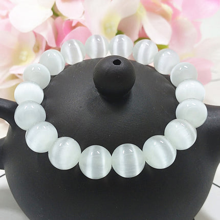 Korean Style Cat's Eye Bracelet Crown Pendant Bracelet Student Crystal Bracelet Bracelet Wholesale Bracelet Niche Korea
