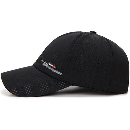 Men and women Korean quick-drying hat outdoor sports baseball cap summer sun hat breathable fishing cap net cap wholesale
