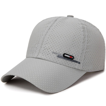 Men and women Korean quick-drying hat outdoor sports baseball cap summer sun hat breathable fishing cap net cap wholesale