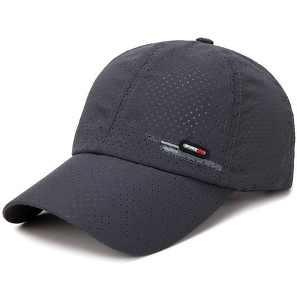 Men and women Korean quick-drying hat outdoor sports baseball cap summer sun hat breathable fishing cap net cap wholesale