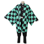 Kitchen door charcoal lang clothes full set to send original earrings / S