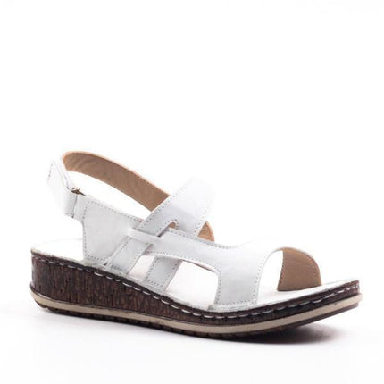 Foreign trade 2019 summer new academic style low heel wedge casual sandals large size 40-43sandals