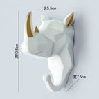 White Drawing Gold (Rhino)
