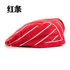 Red Stripe forward cap / Free size (about 58-60cm)