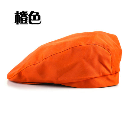 Kitchen breathable mesh chef hat men's restaurant thin hat beret waiter work peaked cap female summer
