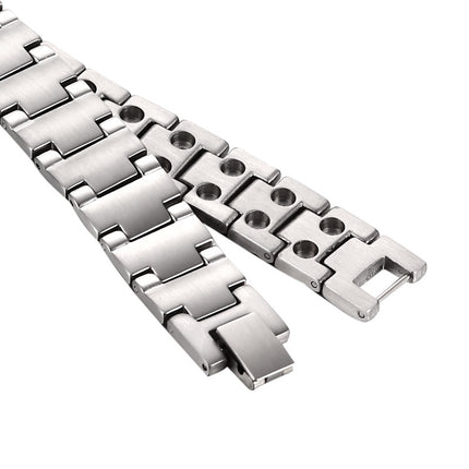 Cross-Border New Trendy Magnet Stainless Steel Bracelet for Men, Magnetic Titanium Steel Bracelet Manufacturer Direct Batch