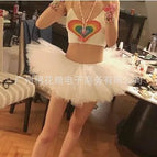 Silver-gray glowing dress / M26cm